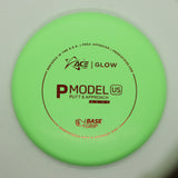 P Model US | Base Grip Glow Plastic - disc golf putter by Prodigy