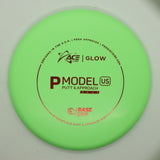 P Model US | Base Grip Glow Plastic - view 2 - Prodigy disc golf putter