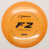 F2 | 500 Plastic - view 3 - Prodigy disc golf fairway driver